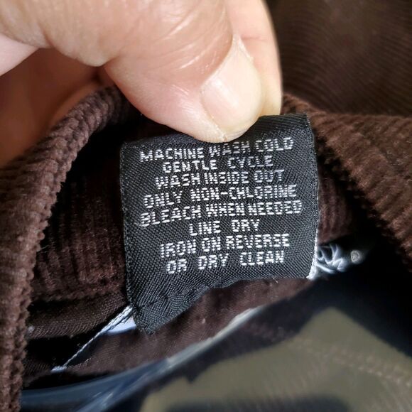 Willi Smith Corduroy Jacket Blazer Womens M Pockets Autumn Vintage 70s 80s - Picture 16 of 16